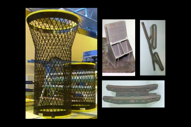 Advanced technology for spacecraft structures: ultralight lattice carbon fiber and metallic ALM elements